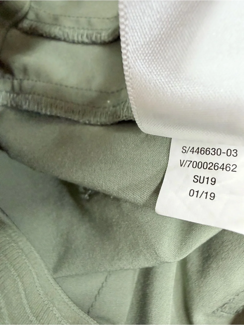 Athleta Women’s size 0 Tribeca Laurel Olive Utility Crop Pants